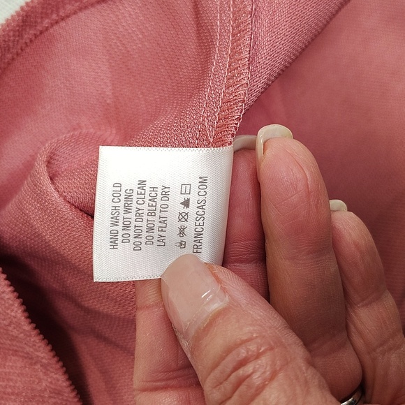 Audrey Parks Francesca’s Margot Corduroy Bow Back Top Size Medium - Picture 6 of 6